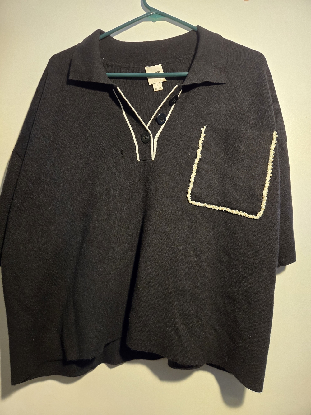 Eliott Embellished-Pocket Polo Shirt - Picture 6 of 8